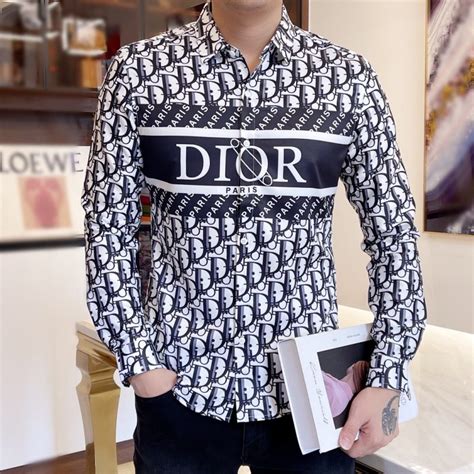 christian dior shirts for men|dior long sleeve shirts.